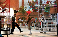 Wagah Border Parade Ceremony Amritsar
